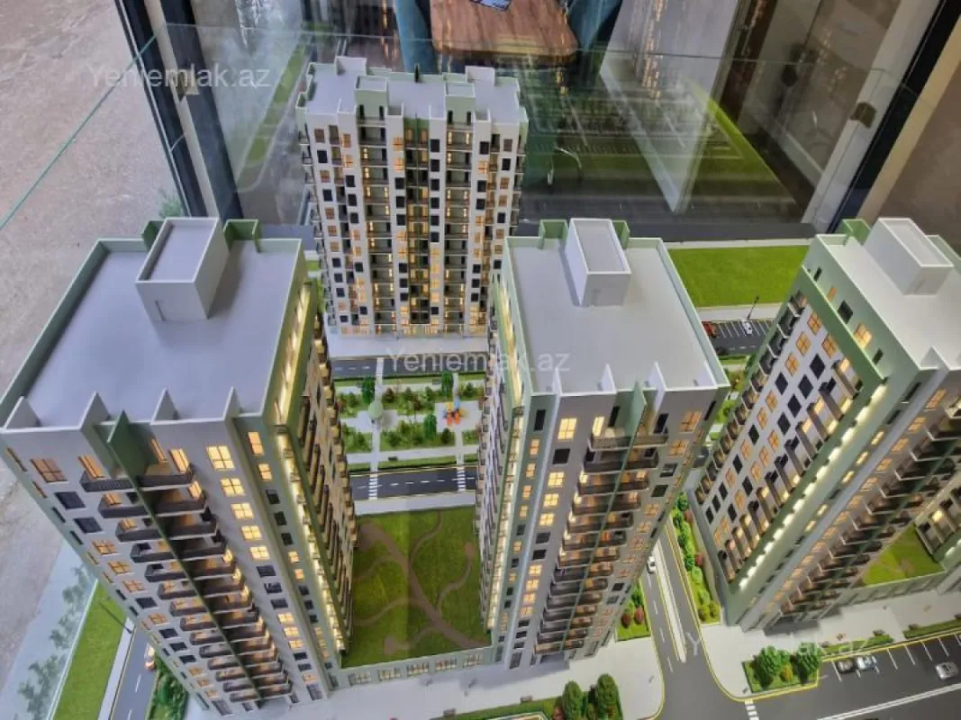 Satılır 2 otaqlı yeni tikili 68.31 m²