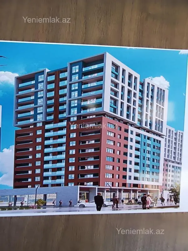 Satılır 2 otaqlı yeni tikili 56 m²
