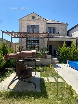 Satılır 5 otaqlı həyət evi 180 m² — Abşeron, Novxanı 5 otaq 180.00 m²