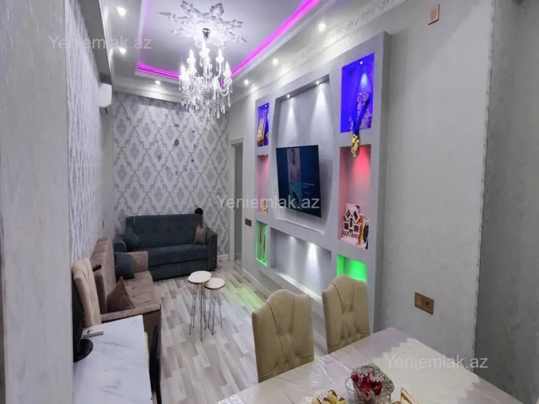 Satılır 2 otaqlı yeni tikili 76 m²