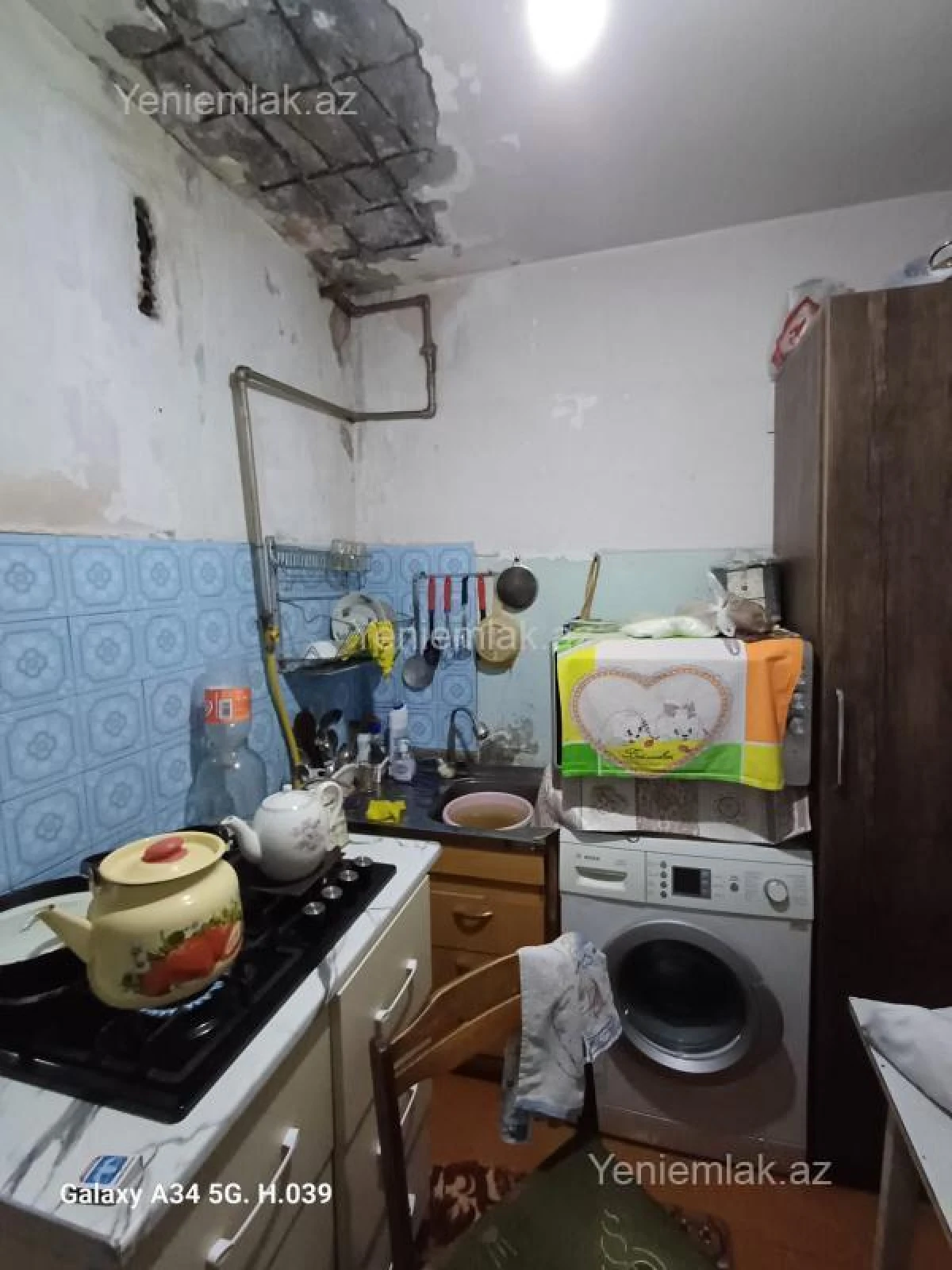 Satılır 2 otaqlı köhnə tikili 46 m²