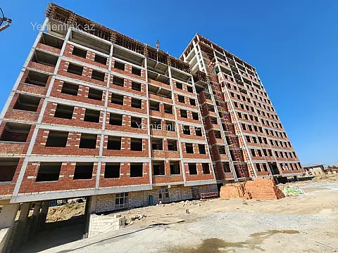 Satılır 1 otaqlı yeni tikili 55 m² — Abşeron, Masazır 1 otaq 55.00 m²