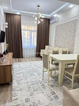 Satılır 2 otaqlı yeni tikili 55 m²