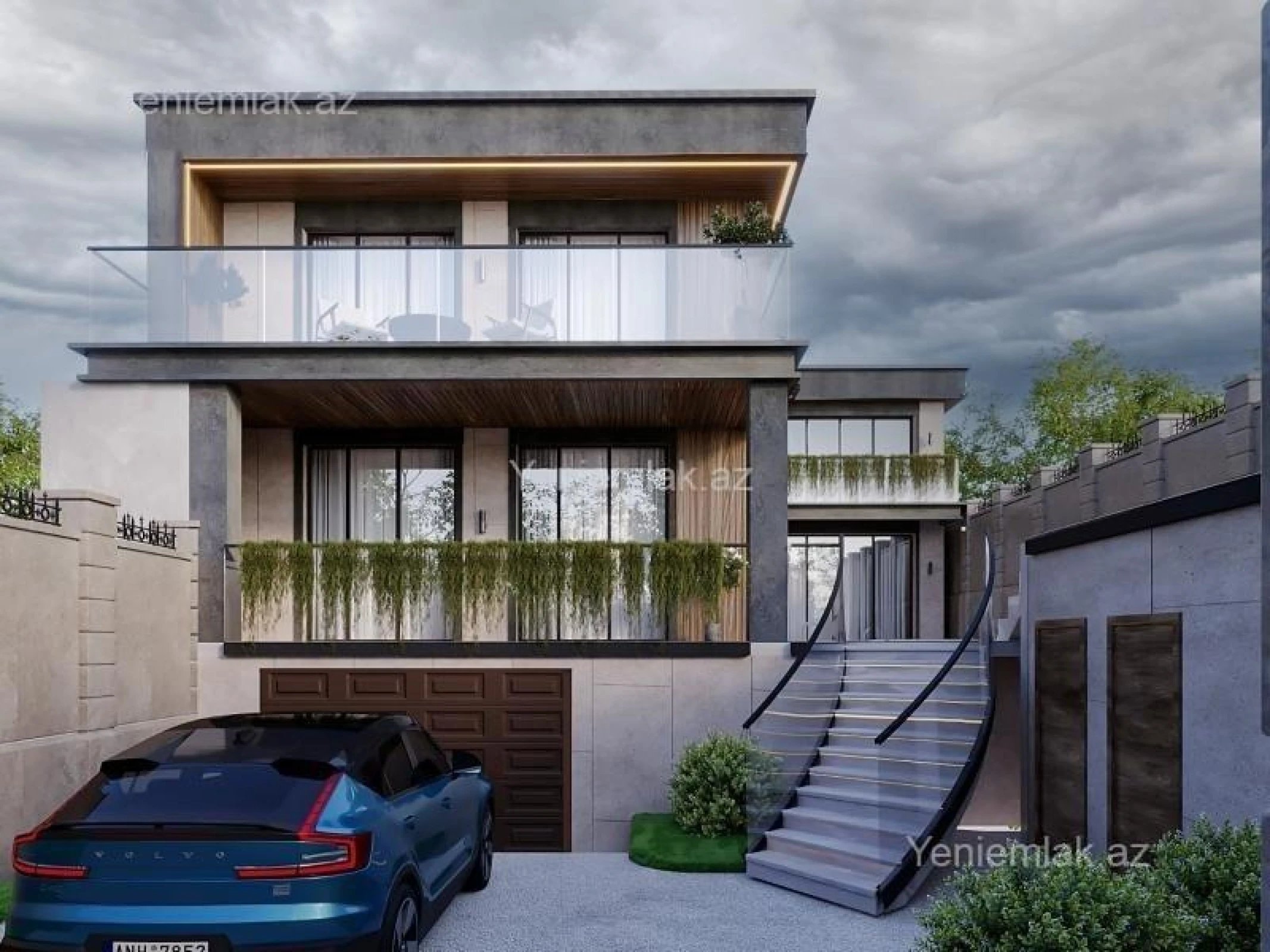 Satılır 5 otaqlı həyət evi 440 m²