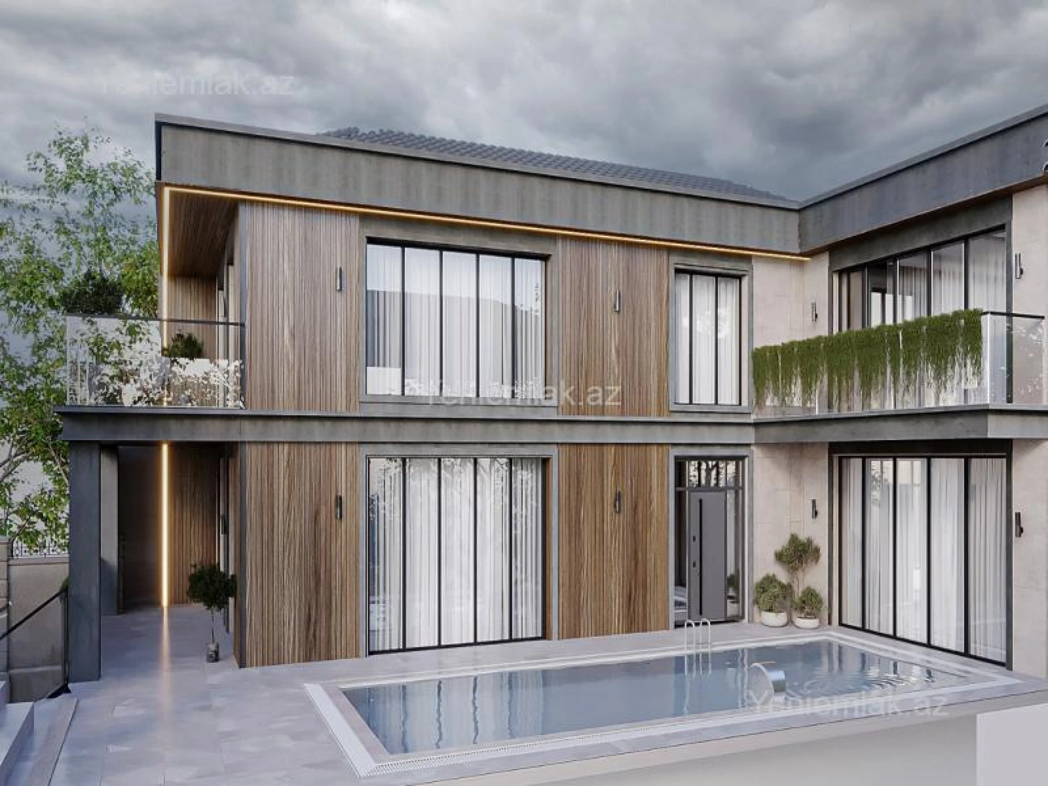 Satılır 5 otaqlı həyət evi 440 m²