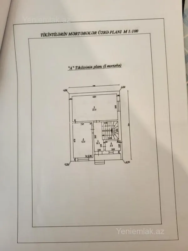 Satılır 5 otaqlı həyət evi 130 m²