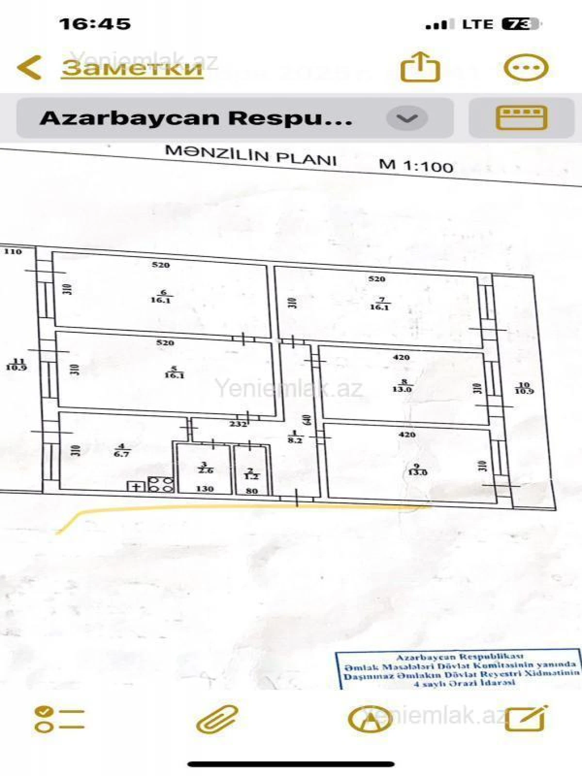 Satılır 5 otaqlı köhnə tikili 110 m²