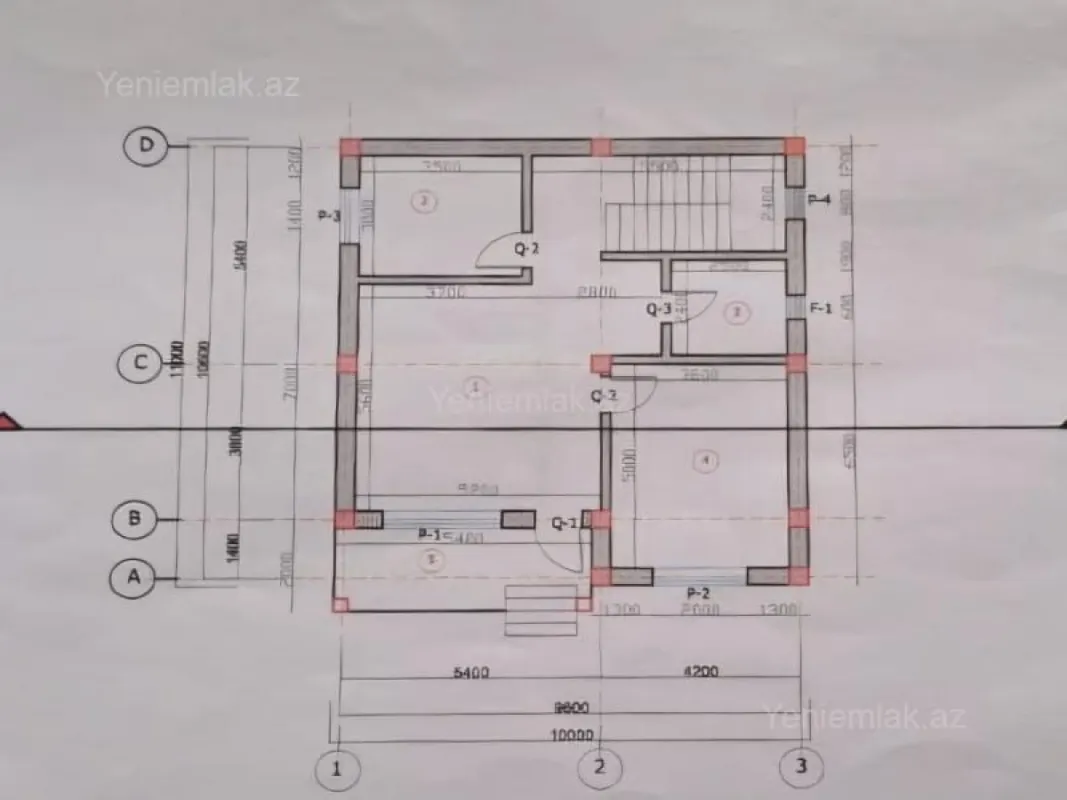 Satılır 5 otaqlı həyət evi 110 m²