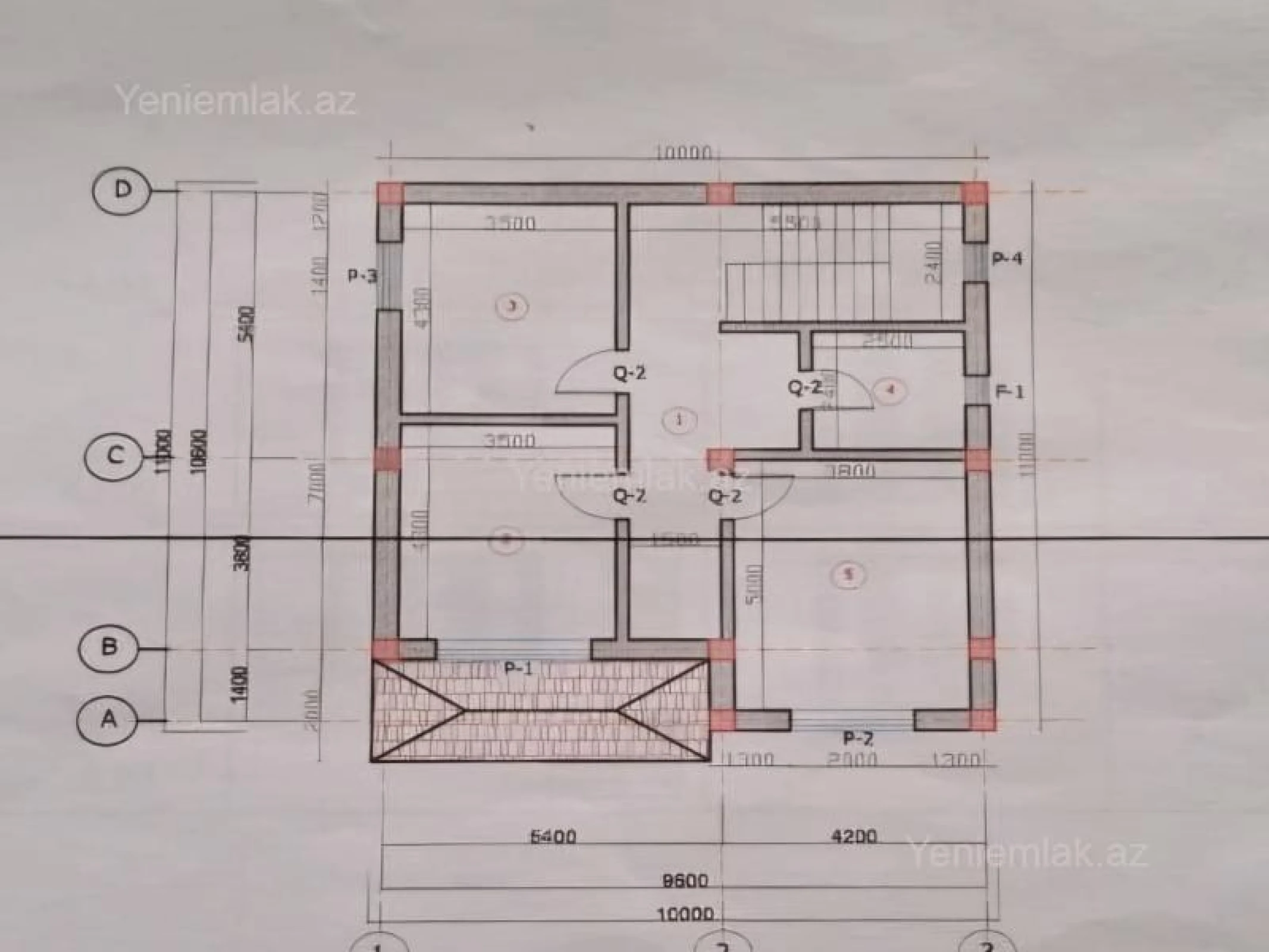 Satılır 5 otaqlı həyət evi 110 m²