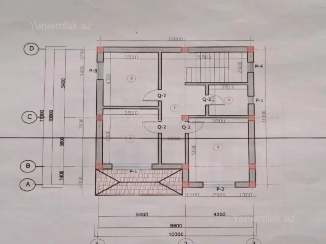 Satılır 5 otaqlı həyət evi 110 m²