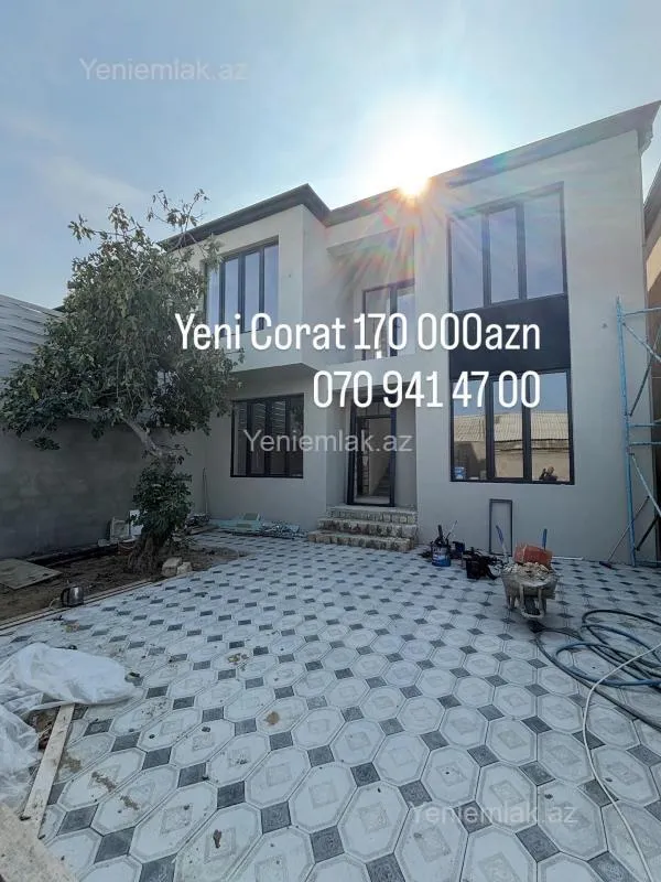 Satılır 4 otaqlı həyət evi 140 m²