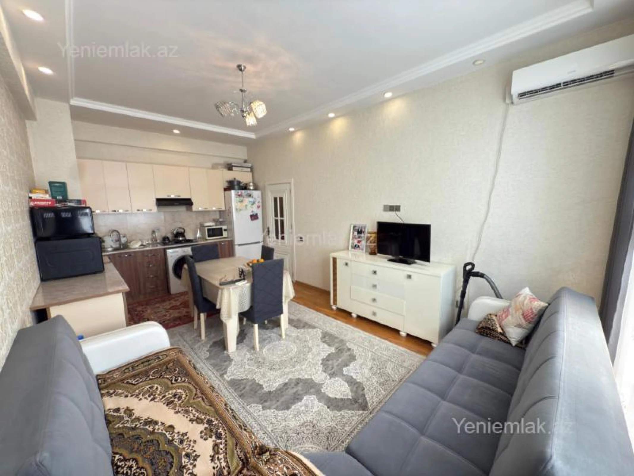 Satılır 2 otaqlı yeni tikili 44 m²