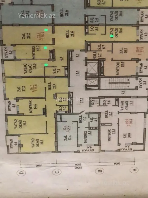 Satılır 3 otaqlı yeni tikili 141 m²
