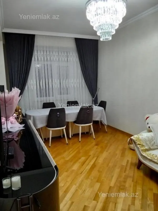 Satılır 2 otaqlı yeni tikili 63 m²