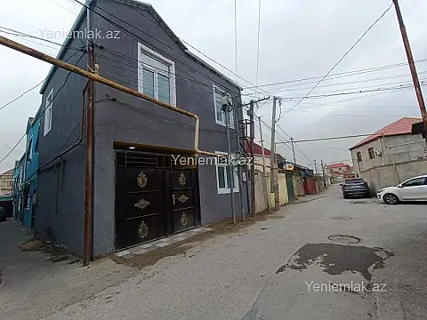 Satılır 4 otaqlı həyət evi 100 m² — Xırdalan 4 otaq 100.00 m²