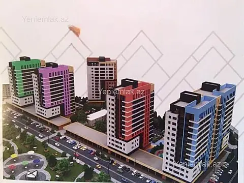 Satılır 2 otaqlı yeni tikili 70 m²