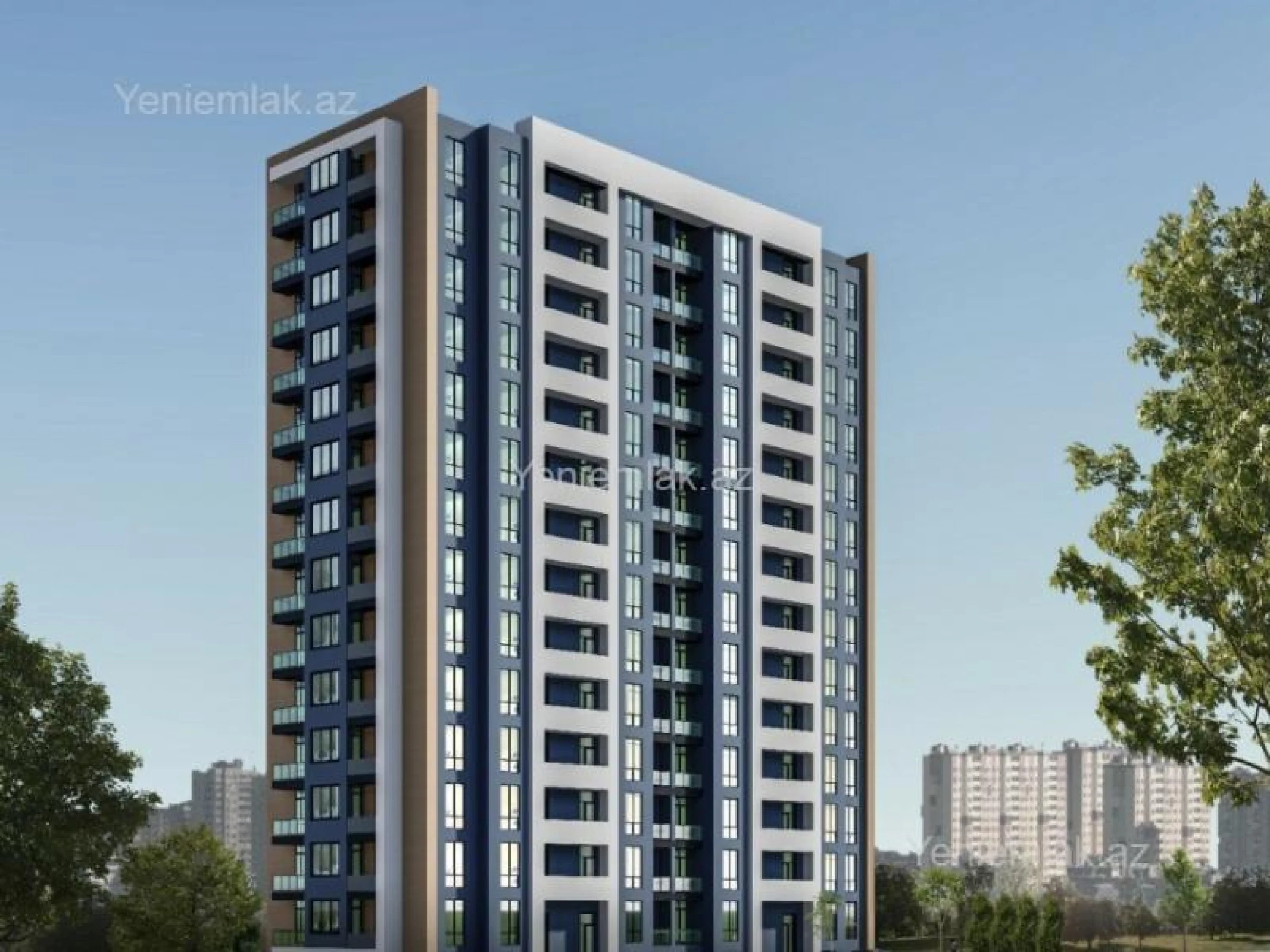 Satılır 2 otaqlı yeni tikili 92.5 m²