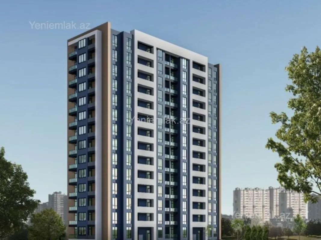 Satılır 2 otaqlı yeni tikili 92.5 m²