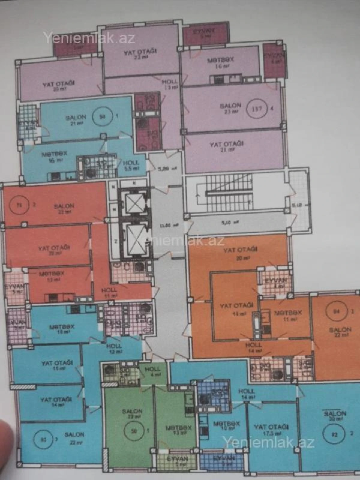 Satılır 2 otaqlı yeni tikili 81 m²