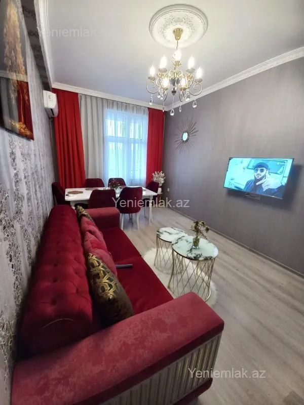 Satılır 2 otaqlı yeni tikili 56 m²