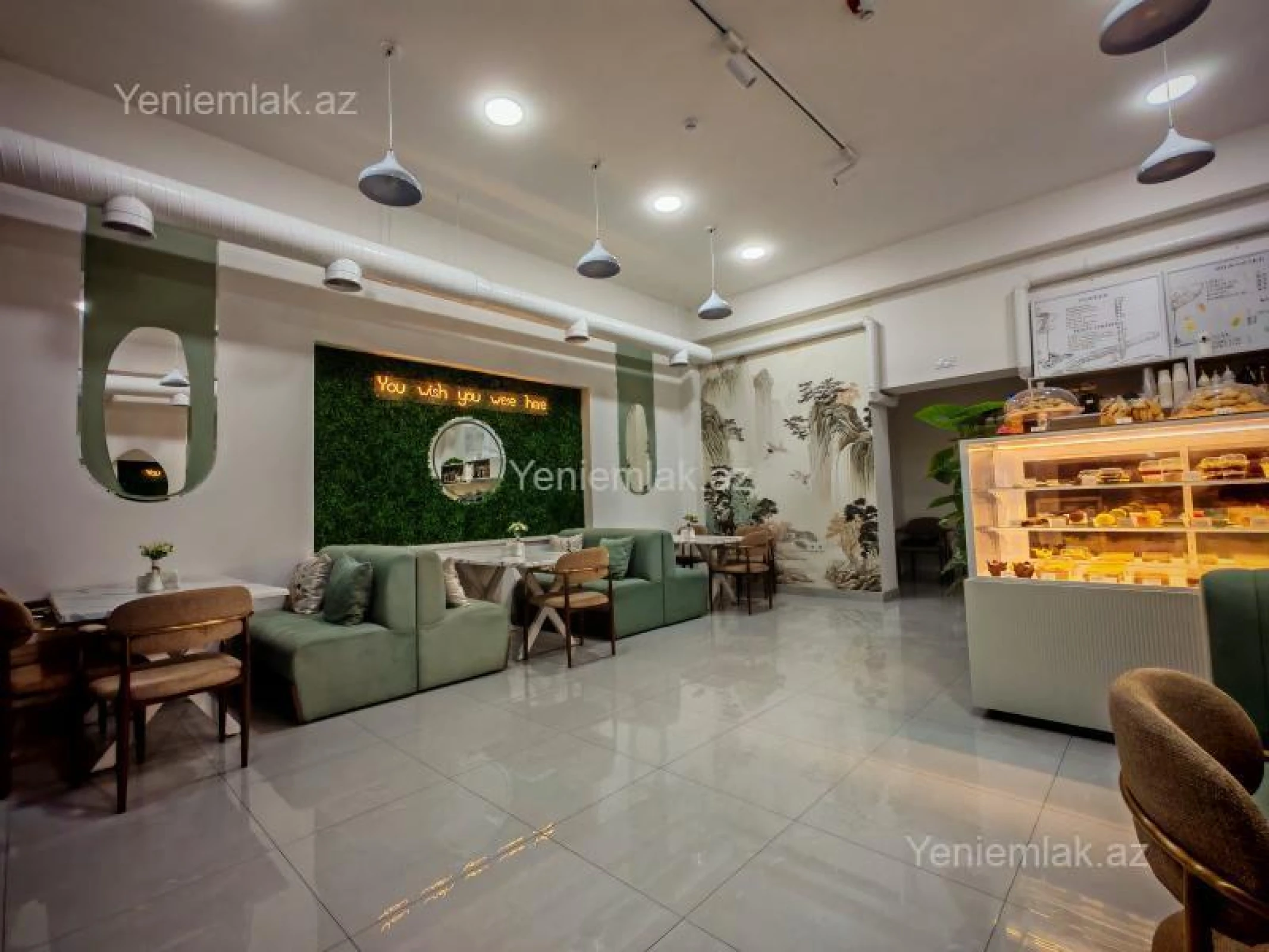 Satılır 1 otaqlı mənzil 55 m²