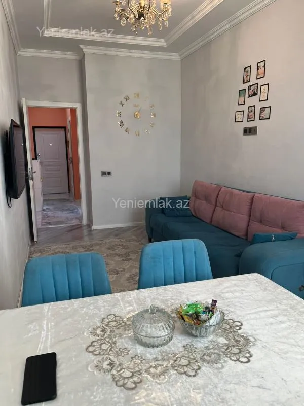 Satılır 2 otaqlı yeni tikili 47 m²