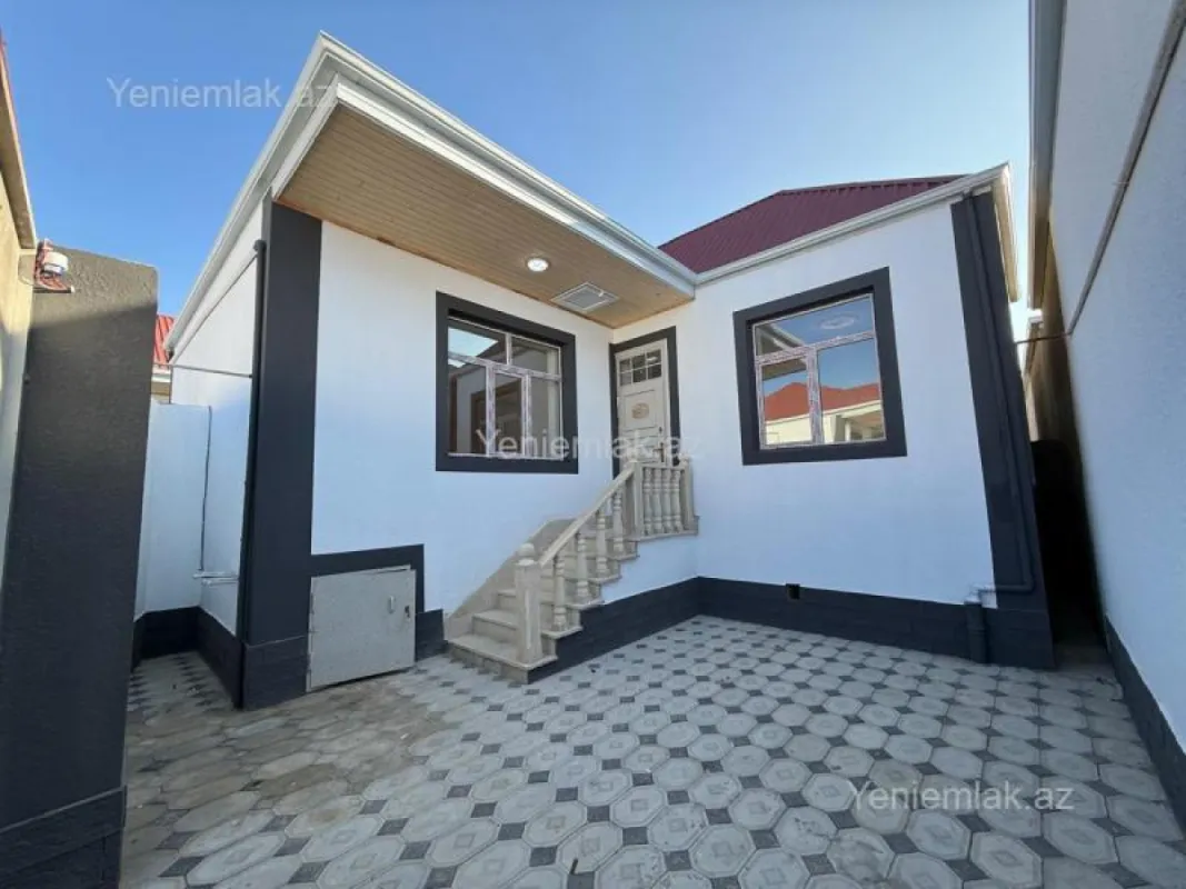 Satılır 2 otaqlı həyət evi 60 m²