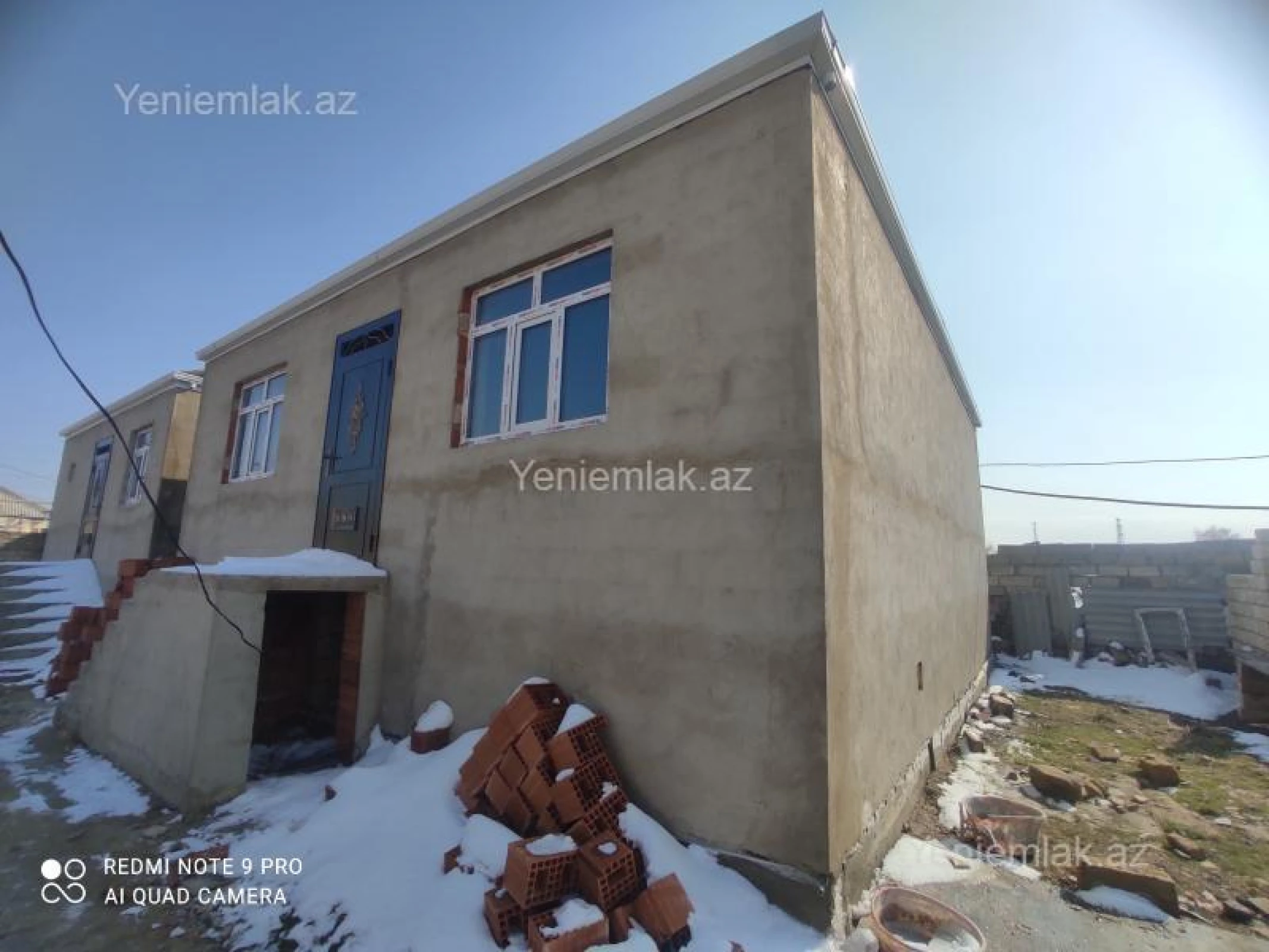 Satılır 2 otaqlı həyət evi 60 m²
