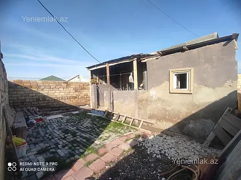 Satılır 2 otaqlı həyət evi 60 m²