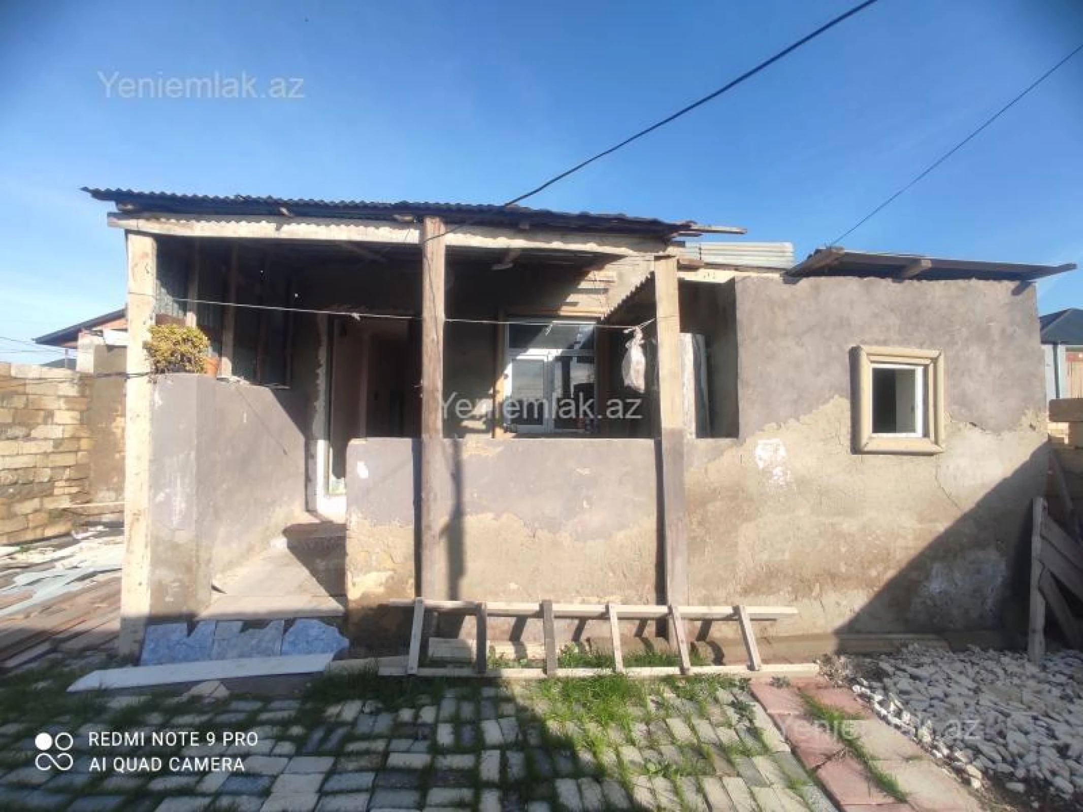 Satılır 2 otaqlı həyət evi 60 m²