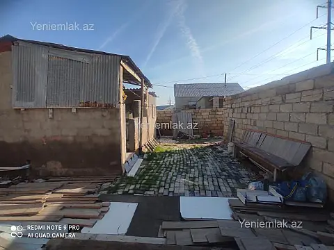 Satılır 2 otaqlı həyət evi 60 m²