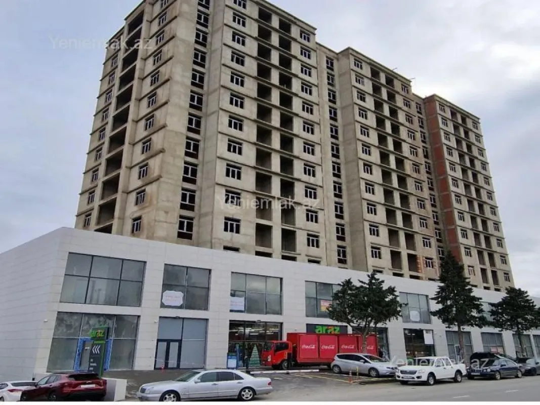Satılır 2 otaqlı yeni tikili 87.5 m²