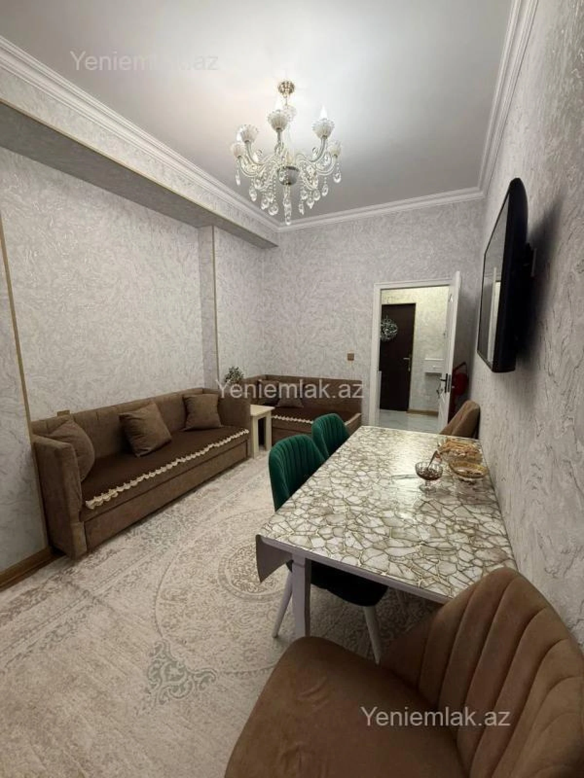 Satılır 2 otaqlı yeni tikili 48 m²