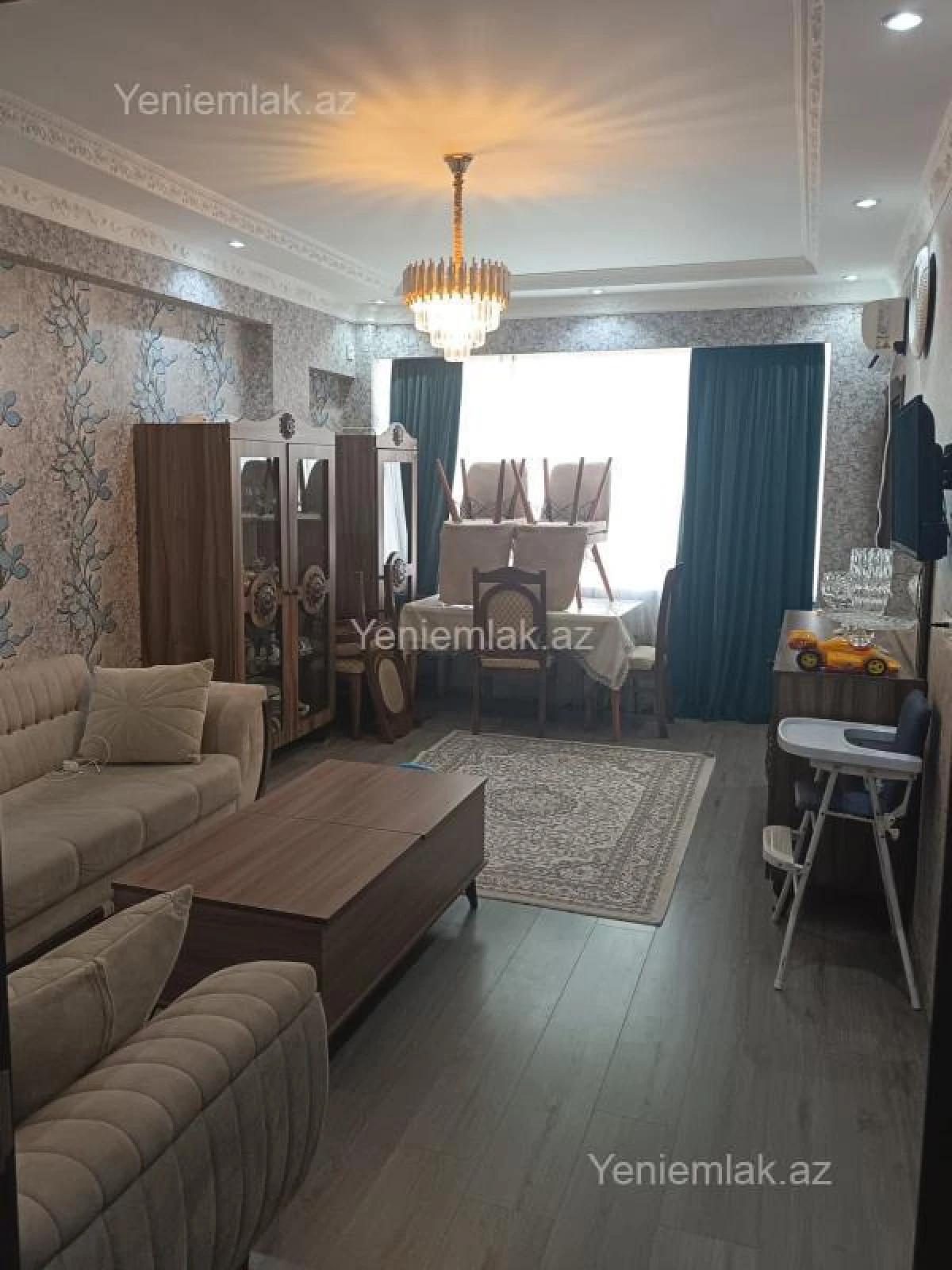 Satılır 2 otaqlı yeni tikili 60 m²