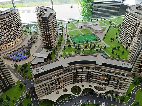 Satılır 3 otaqlı yeni tikili 112.4 m² — Bakı, Binəqədi 3 otaq 112.40 m²