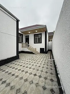 Satılır 2 otaqlı həyət evi 60 m²