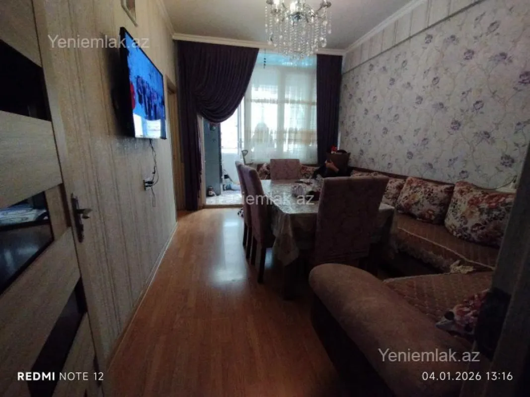 Satılır 3 otaqlı yeni tikili 54 m²