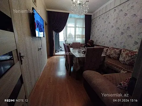 Satılır 3 otaqlı yeni tikili 54 m²