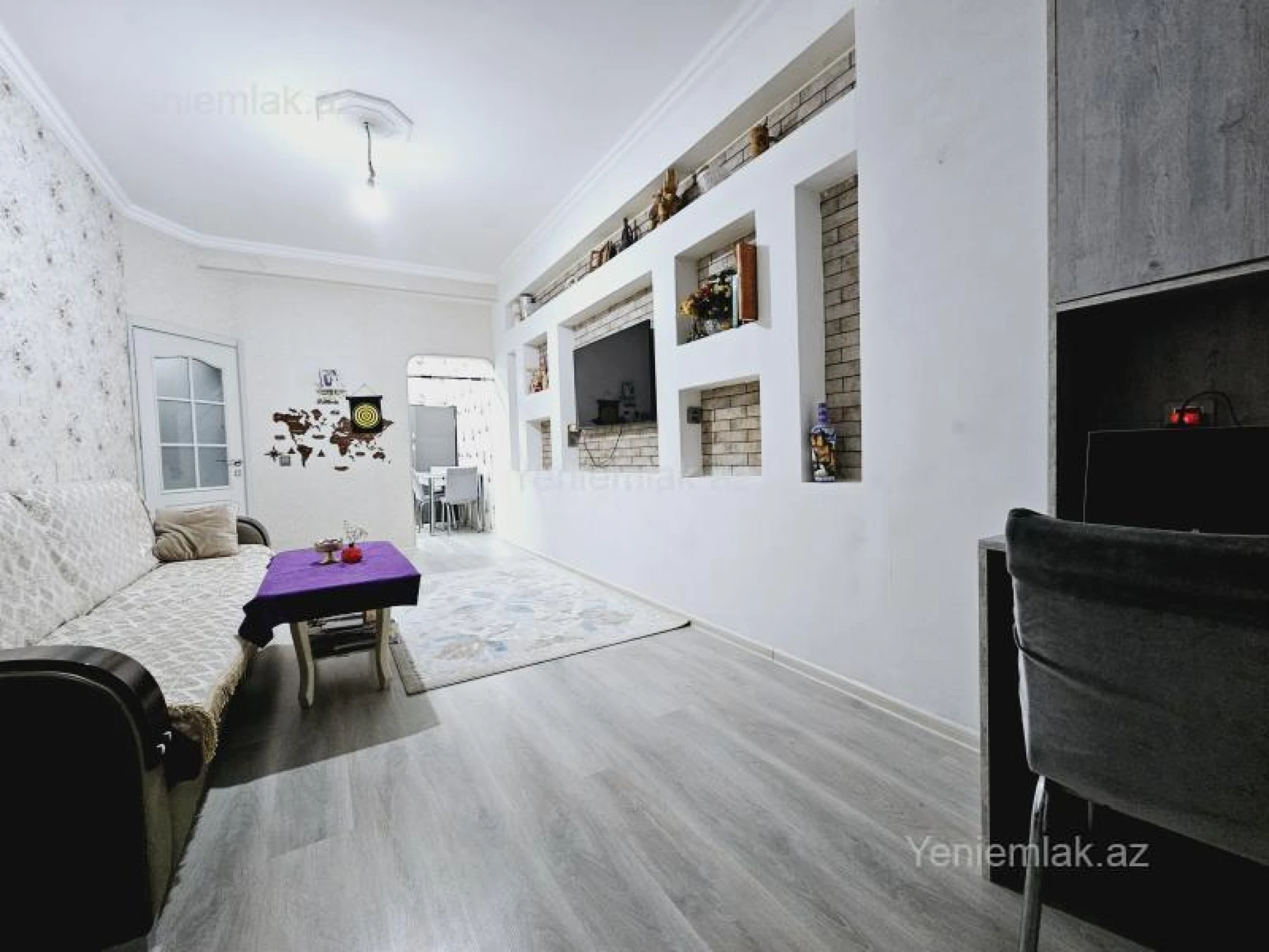 Satılır 2 otaqlı yeni tikili 61 m²