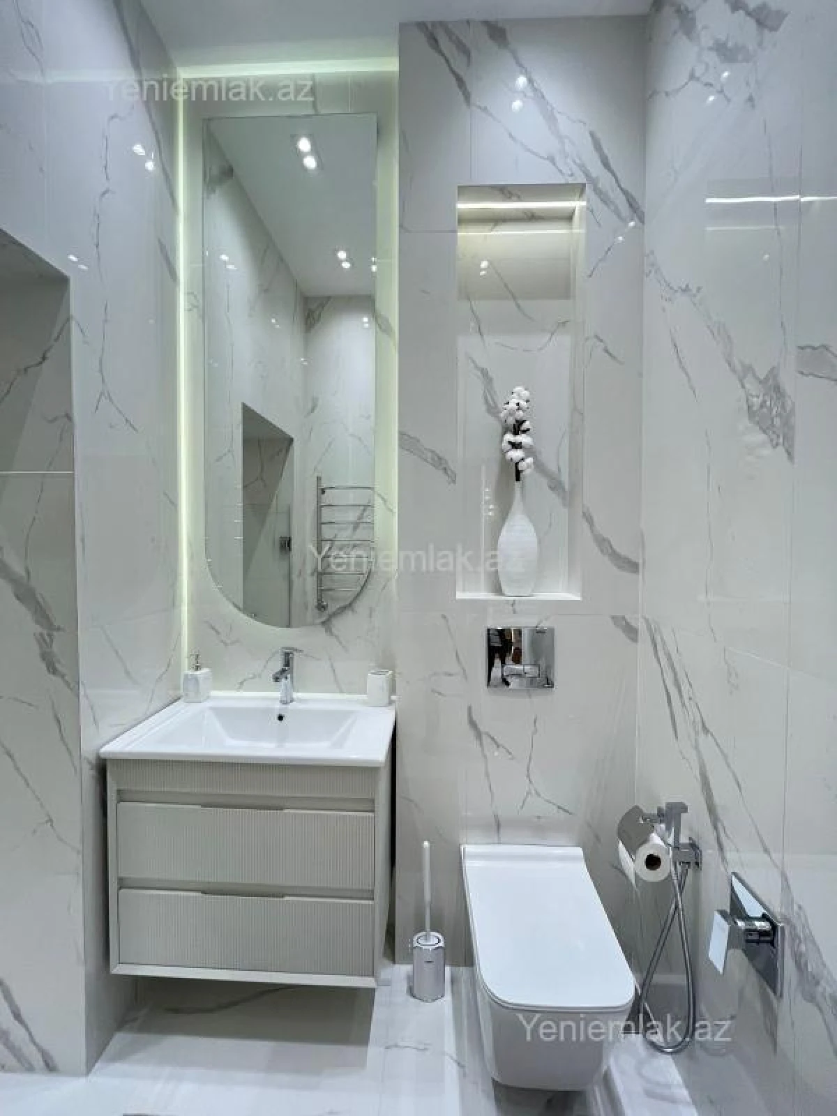 Satılır 2 otaqlı yeni tikili 57 m²