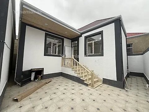 Satılır 2 otaqlı həyət evi 60 m²