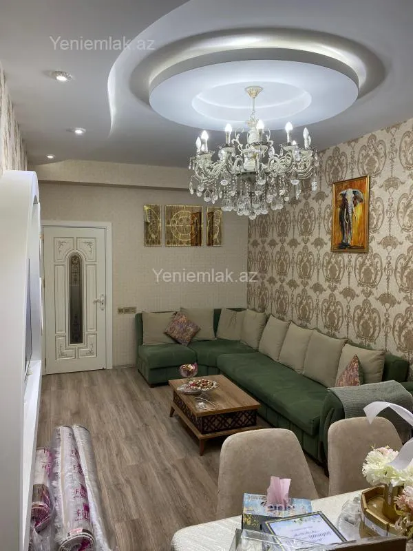 Satılır 2 otaqlı yeni tikili 75 m²