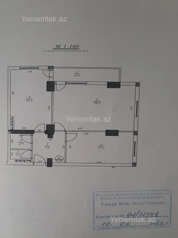 Satılır 2 otaqlı yeni tikili 90 m²