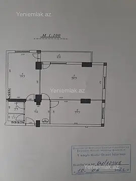 Satılır 2 otaqlı yeni tikili 90 m²