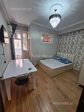 Satılır 1 otaqlı yeni tikili 30 m² — Xırdalan 1 otaq 30.00 m²