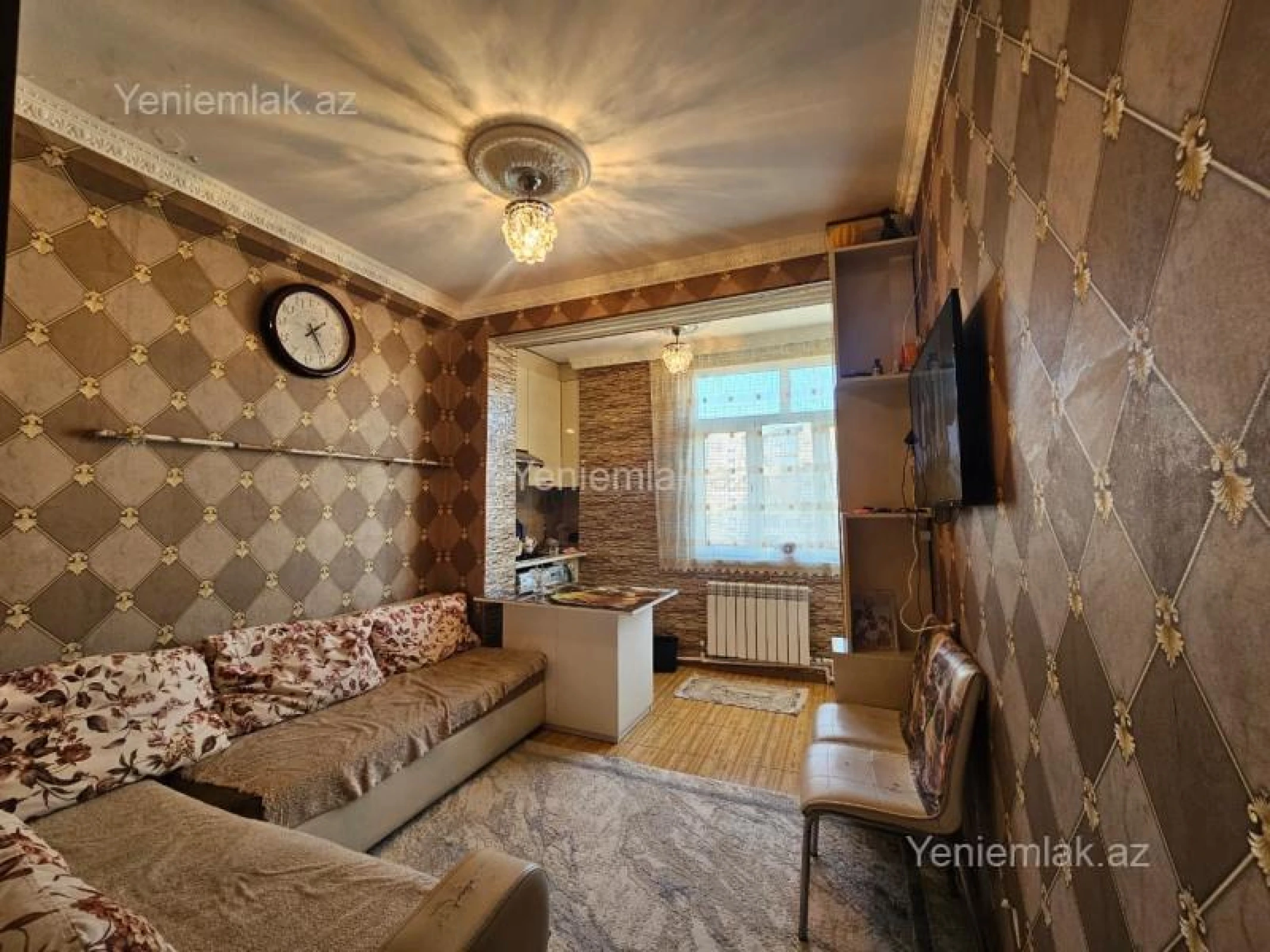 Satılır 2 otaqlı köhnə tikili 44 m²