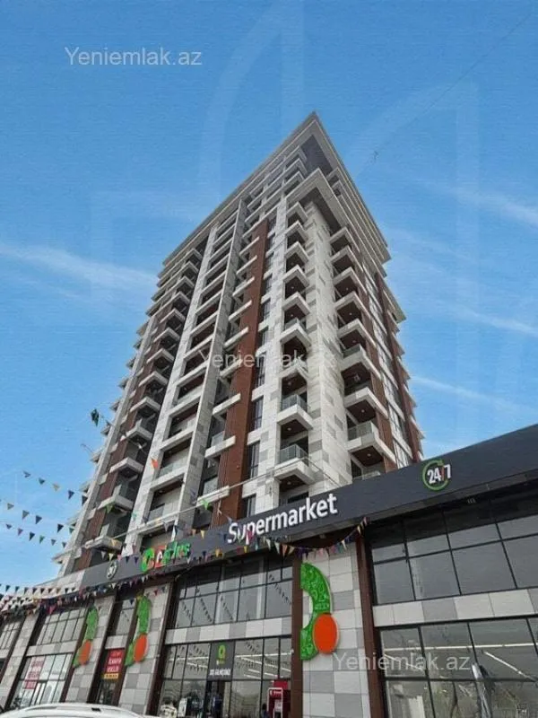 Satılır 2 otaqlı yeni tikili 47 m²