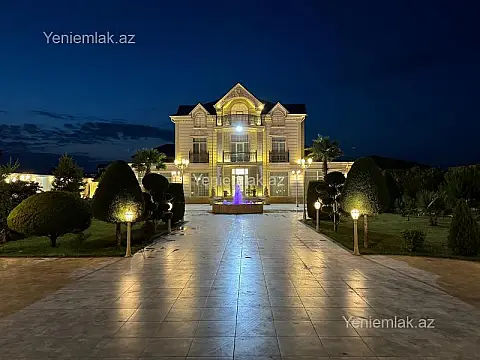 Satılır 7 otaqlı həyət evi 760 m² — Abşeron, Novxanı 7 otaq 760.00 m²