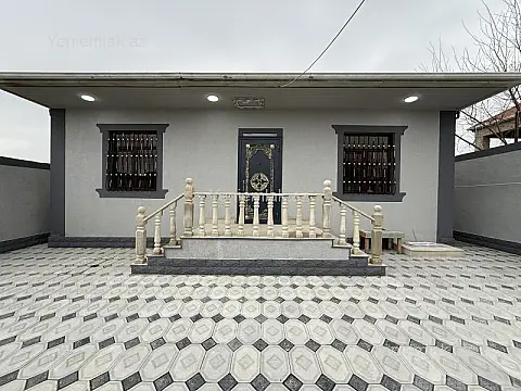 Satılır 3 otaqlı həyət evi 100 m²
