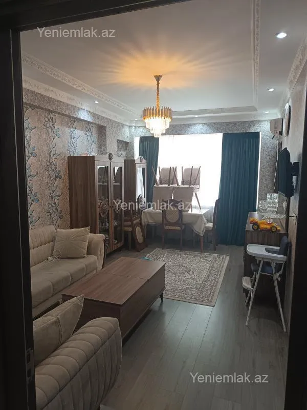 Satılır 2 otaqlı yeni tikili 60 m²